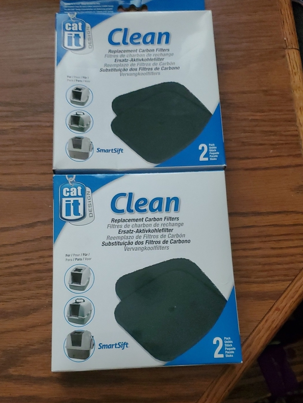 3 Litter Box Carbon Filters